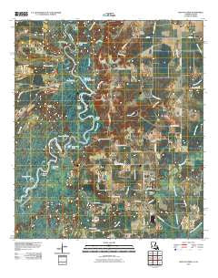 Shoats Creek Louisiana Historical topographic map, 1:24000 scale, 7.5 X 7.5 Minute, Year 2010