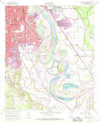 Shreveport East Louisiana Historical topographic map, 1:24000 scale, 7.5 X 7.5 Minute, Year 1959
