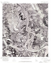 Shreveport East Louisiana Historical topographic map, 1:24000 scale, 7.5 X 7.5 Minute, Year 1975