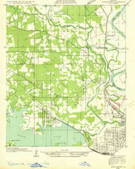Shreveport SE Louisiana Historical topographic map, 1:31680 scale, 7.5 X 7.5 Minute, Year 1932