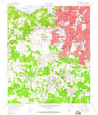 Shreveport West Louisiana Historical topographic map, 1:24000 scale, 7.5 X 7.5 Minute, Year 1959