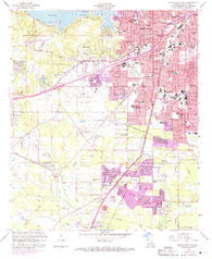 Shreveport West Louisiana Historical topographic map, 1:24000 scale, 7.5 X 7.5 Minute, Year 1959