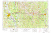 Shreveport Louisiana Historical topographic map, 1:250000 scale, 1 X 2 Degree, Year 1955