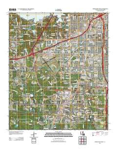 Shreveport West Louisiana Historical topographic map, 1:24000 scale, 7.5 X 7.5 Minute, Year 2012