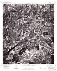 Sicily Island NW Louisiana Historical topographic map, 1:24000 scale, 7.5 X 7.5 Minute, Year 1976