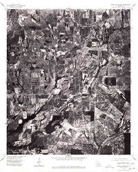 Sicily Island NW Louisiana Historical topographic map, 1:24000 scale, 7.5 X 7.5 Minute, Year 1976