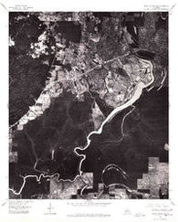 Sicily Island SW Louisiana Historical topographic map, 1:24000 scale, 7.5 X 7.5 Minute, Year 1976