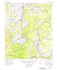 Sicily Island Louisiana Historical topographic map, 1:62500 scale, 15 X 15 Minute, Year 1957