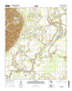 Sicily Island Louisiana Current topographic map, 1:24000 scale, 7.5 X 7.5 Minute, Year 2015
