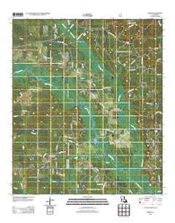 Sieper Louisiana Historical topographic map, 1:24000 scale, 7.5 X 7.5 Minute, Year 2012