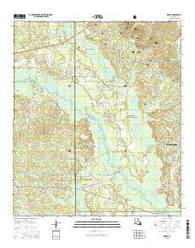 Sieper Louisiana Current topographic map, 1:24000 scale, 7.5 X 7.5 Minute, Year 2015