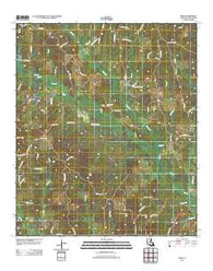 Sikes Louisiana Historical topographic map, 1:24000 scale, 7.5 X 7.5 Minute, Year 2012
