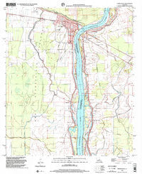 Simmesport Louisiana Historical topographic map, 1:24000 scale, 7.5 X 7.5 Minute, Year 1998