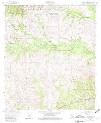Simpson North Louisiana Historical topographic map, 1:24000 scale, 7.5 X 7.5 Minute, Year 1954