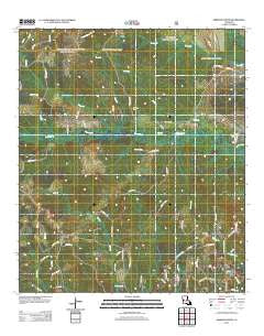 Simpson North Louisiana Historical topographic map, 1:24000 scale, 7.5 X 7.5 Minute, Year 2012