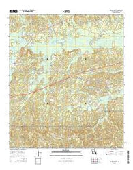 Simpson South Louisiana Current topographic map, 1:24000 scale, 7.5 X 7.5 Minute, Year 2015