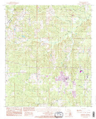 Simsboro Louisiana Historical topographic map, 1:24000 scale, 7.5 X 7.5 Minute, Year 1994
