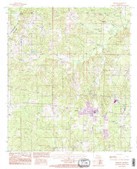 Simsboro Louisiana Historical topographic map, 1:24000 scale, 7.5 X 7.5 Minute, Year 1994