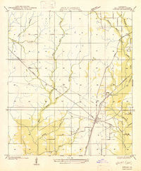Singer Louisiana Historical topographic map, 1:31680 scale, 7.5 X 7.5 Minute, Year 1947