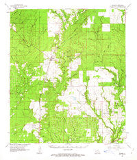 Singer Louisiana Historical topographic map, 1:62500 scale, 15 X 15 Minute, Year 1961