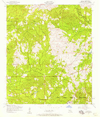 Slagle Louisiana Historical topographic map, 1:24000 scale, 7.5 X 7.5 Minute, Year 1954