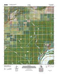 Slocum Louisiana Historical topographic map, 1:24000 scale, 7.5 X 7.5 Minute, Year 2012