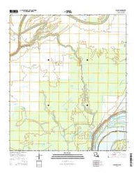 Slocum Louisiana Current topographic map, 1:24000 scale, 7.5 X 7.5 Minute, Year 2015