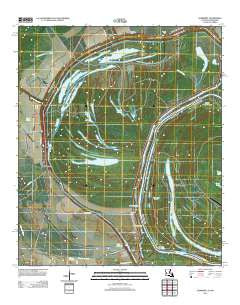 Somerset Louisiana Historical topographic map, 1:24000 scale, 7.5 X 7.5 Minute, Year 2012