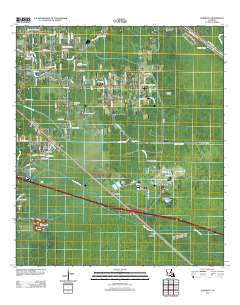 Sorrento Louisiana Historical topographic map, 1:24000 scale, 7.5 X 7.5 Minute, Year 2012