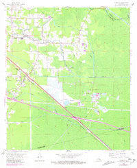Sorrento Louisiana Historical topographic map, 1:24000 scale, 7.5 X 7.5 Minute, Year 1962