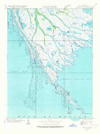 South Pass Louisiana Historical topographic map, 1:31680 scale, 7.5 X 7.5 Minute, Year 1935