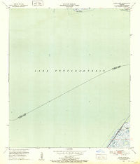 South Point Louisiana Historical topographic map, 1:24000 scale, 7.5 X 7.5 Minute, Year 1951