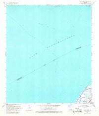 South Point Louisiana Historical topographic map, 1:24000 scale, 7.5 X 7.5 Minute, Year 1967