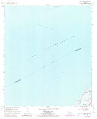 South Point Louisiana Historical topographic map, 1:24000 scale, 7.5 X 7.5 Minute, Year 1967