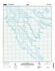 South Pass Louisiana Current topographic map, 1:24000 scale, 7.5 X 7.5 Minute, Year 2015