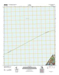 South Point Louisiana Historical topographic map, 1:24000 scale, 7.5 X 7.5 Minute, Year 2012