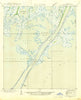 Southwest Pass Louisiana Historical topographic map, 1:31680 scale, 7.5 X 7.5 Minute, Year 1947