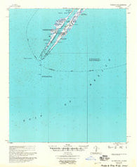 Southwest Pass Louisiana Historical topographic map, 1:62500 scale, 15 X 15 Minute, Year 1958