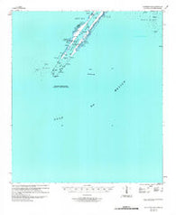 Southwest Pass Louisiana Historical topographic map, 1:62500 scale, 15 X 15 Minute, Year 1979