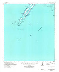 Southwest Pass Louisiana Historical topographic map, 1:62500 scale, 15 X 15 Minute, Year 1979