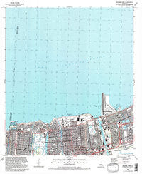 Spanish Fort Louisiana Historical topographic map, 1:24000 scale, 7.5 X 7.5 Minute, Year 1992