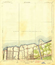 Spanish Fort Louisiana Historical topographic map, 1:31680 scale, 7.5 X 7.5 Minute, Year 1938