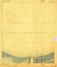Spanish Fort Louisiana Historical topographic map, 1:62500 scale, 15 X 15 Minute, Year 1891