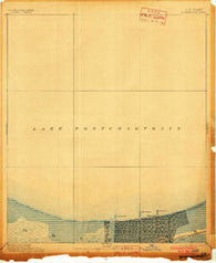 Spanish Fort Louisiana Historical topographic map, 1:62500 scale, 15 X 15 Minute, Year 1891