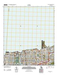 Spanish Fort Louisiana Historical topographic map, 1:24000 scale, 7.5 X 7.5 Minute, Year 2012