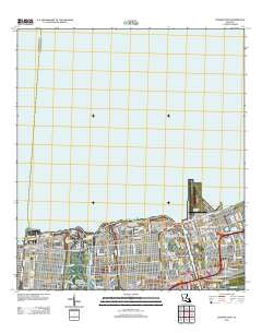 Spanish Fort Louisiana Historical topographic map, 1:24000 scale, 7.5 X 7.5 Minute, Year 2012