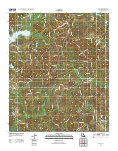 Sparta Louisiana Historical topographic map, 1:24000 scale, 7.5 X 7.5 Minute, Year 2012