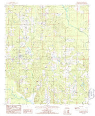Spearsville Louisiana Historical topographic map, 1:24000 scale, 7.5 X 7.5 Minute, Year 1985