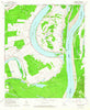Spokane Louisiana Historical topographic map, 1:24000 scale, 7.5 X 7.5 Minute, Year 1963
