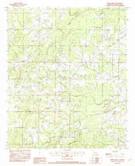 Spring Ridge Louisiana Historical topographic map, 1:24000 scale, 7.5 X 7.5 Minute, Year 1982